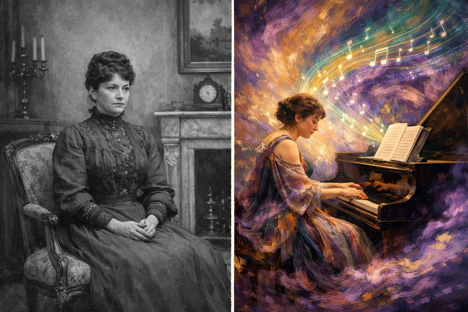 La double vie de Mel Bonis : la domesticité victorienne contrastant avec la liberté artistique au piano