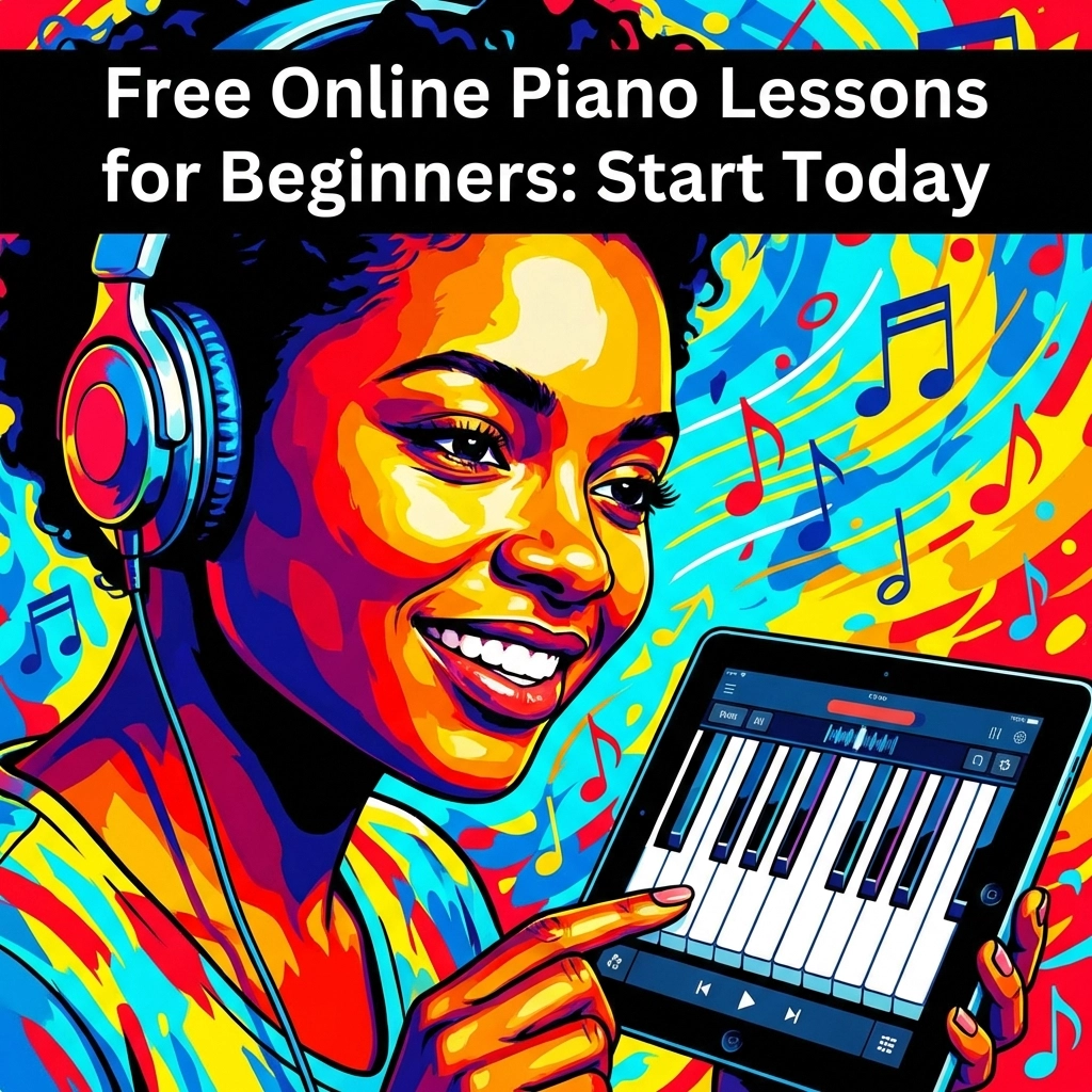 Clases de piano en línea gratuitas para principiantes: Empieza hoy