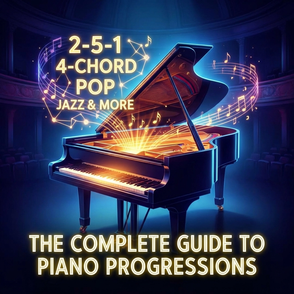 [HERO] Der komplette Leitfaden zu Klavierakkorden: 2-5-1, 4-Akkorde, Pop, Jazz & mehr